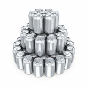 355ml Beverage Aluminium Drink Cans With BPA Liner