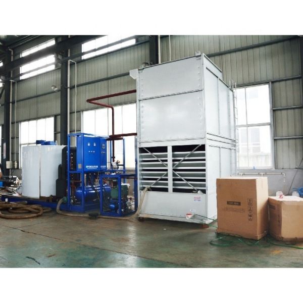 Buy 180kw Ice Storage Capacity Focusun 40 Ton/Day Fresh Water Flake Ice Flake Making Machine at wholesale prices