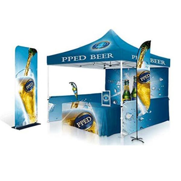 Buy Advertising Custom Printed Canopy Tent Water Resistance Simple Set Up at wholesale prices