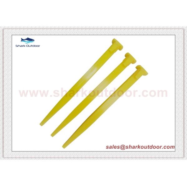 plastic tent peg stakes