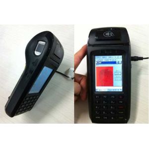 China Protable POS with biometrical authentication/fingerprint on sale China Protable POS with biometrical authentication/fingerprint on sale