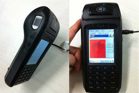 Buy Protable POS with biometrical authentication/fingerprint at wholesale prices