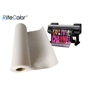 China 360gsm Large Format Matte Polyester Cotton Artist Canvas Fabric Roll on sale