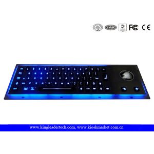 China Waterproof Illuminated Metal Keyboard on sale