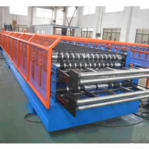 Double Layer TR4 Corrugated Roof Roll Forming Machine 1000mm Width