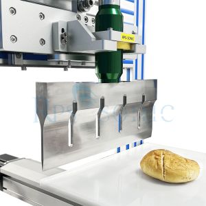 Automated Ultrasonic rotary food cutting machine