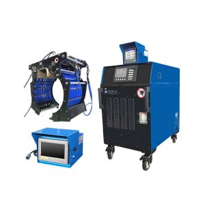 Quality Power 380V Induction Heating Machine Continuous/Pulse Heating For Metal Copper Iron Brass for sale