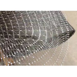 Customized Ferrule Stainless Steel Cable Netting Wire Mesh Non Rusting