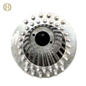 China Single Circuit Steel Electric Pole 230KV 125FT ASTM 572 GR65 15m - 30m Height on sale