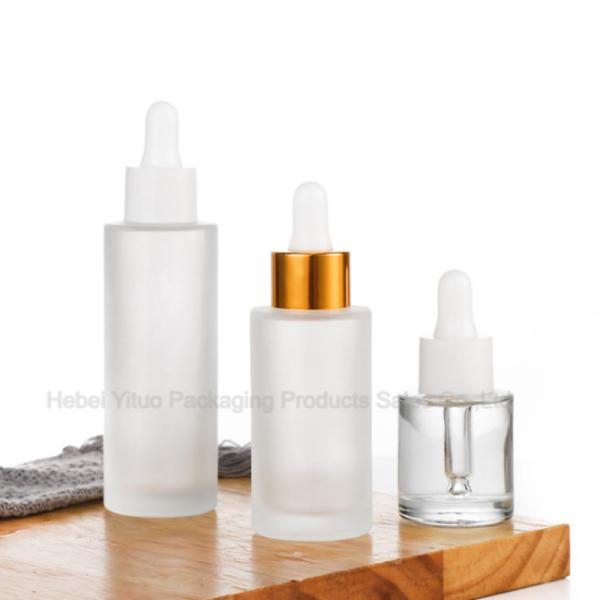 Buy Bulk Dropper Empty Essential Oil Bottles Clear 2oz Customize Logo at wholesale prices