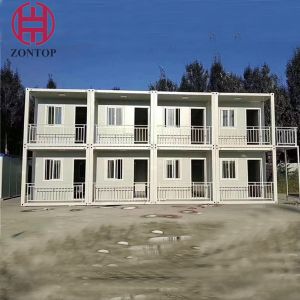 Zontop Low Cost Best Quality Modern Design Portable Well Camp Prefab Container