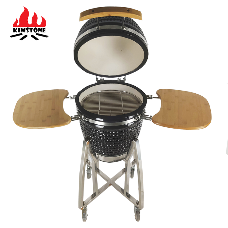 KIMSTONE Large Grill 21 Inch Hot Selling Folding Outdoor Portable Barbecue Outdoor Charcoal Rotisserie Grill