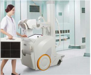 Quality Mobile DR Digital Radiography Machine , 500ma Medical X Ray Equipment for sale