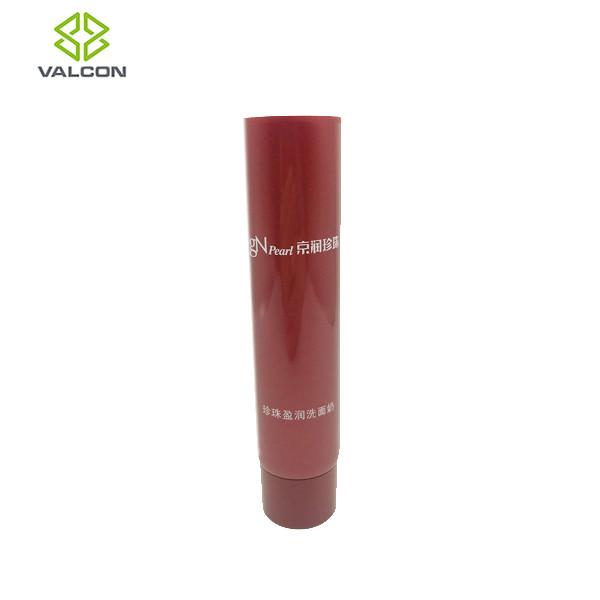 Buy Customized Lotion Tube Packaging , 130 ML Toothpaste Packaging Tube Red Cap at wholesale prices