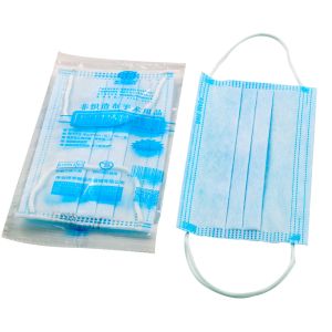 PP Fabric GBT32610-2016 Cleanroom Disposable Mouth Mask