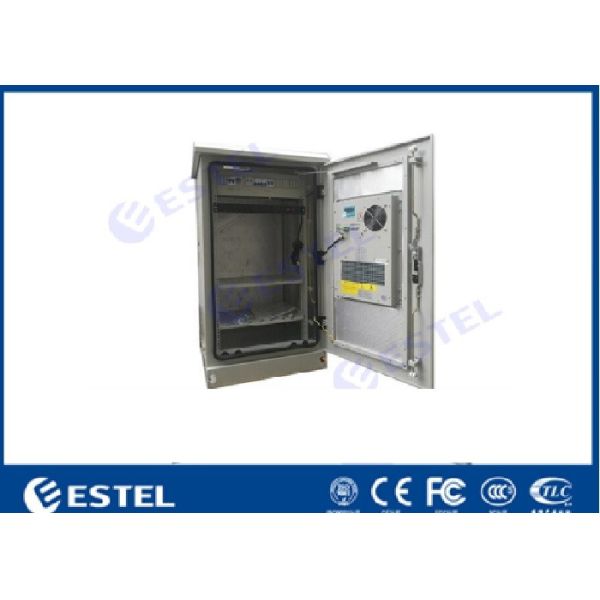 Buy Pole Mount Outdoor Electronic Equipment Enclosures IP55 Including 13U 19" Rack at wholesale prices