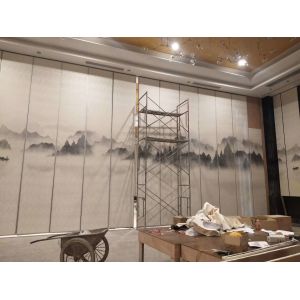 China Commercial Furniture Classroom Acoustic Partition Wall Panel 500 - 1200 MM Width on sale
