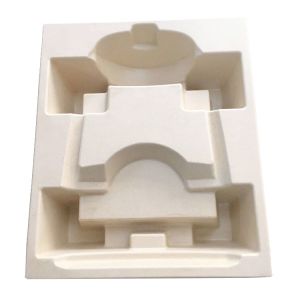 Sustainable Bagasse Corrugated Cardboard Trays Oilproof Waterproof