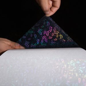 A4 Transparent Self-Adhesive Waterproof BOPP Moisture-Proof Cold Holographic