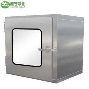 Customized Size Cleanroom Pass Box Mini Pass Window With Perspective Window