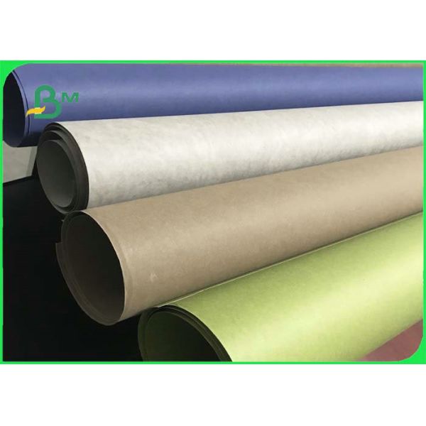 Waterproof Multicoloured Washable Kraft Paper Roll For Flower Stationary 