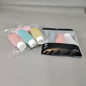 Acceptable Custom Order PVC zipper Bag for Specific Customer Requirements