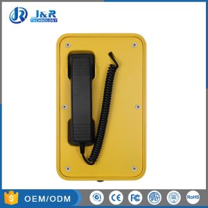 IP Shockproof Industrial Weatherproof Telephone With Aluminum Alloy Material