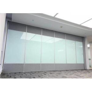 Soundproof Movable Partition walls , Manual Acoustic Operable Wall Office System