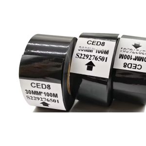 25mm 30mm Coding Foil Date Coder Batch Coding Machine Hot Stamping Ribbon