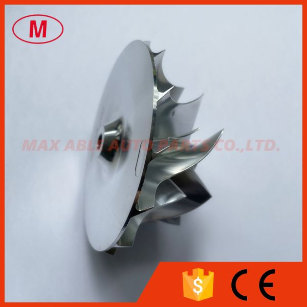HX40 62.78/88.58mm 7+7blades Turbocharger milling/Aluminum 2618/billet compressor wheel