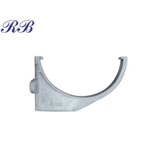 Lightweight Cast Aluminum Gutters Half Round Fascia Bracket Low Maintenance