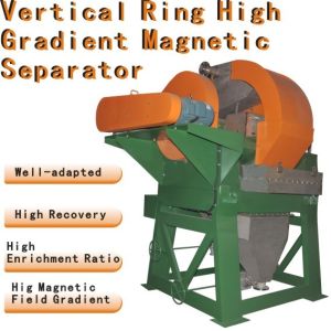 Vertical Ring High Gradient Magnetic Separation Equipment Magnetic Iron Ore