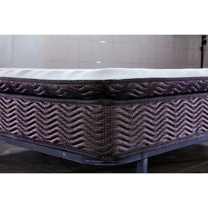 Small Double Pocket Sprung Mattress Latex Knitted Fabric OEM Service