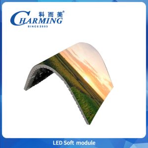 P3 P3.076 P4 Indoor Led Soft Module Low Power Low Heat Fixed Installation For