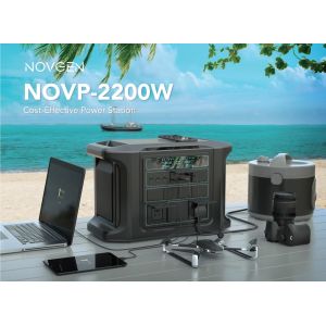 Multifunctional Renewable Portable Power Station With 2160Wh Battery Capacity