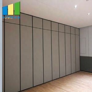 Hotel Hanging Acoustic Room Dividers Restaurant Folding Sliding Partition Wall