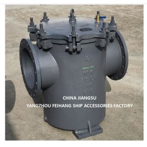 Quality CHINA SUPPLIER MARINE CAN WATER FILTER &amp; CAN WATER STRAINERS MOLDE10K-350A S-TYPE JISF 7121 for sale