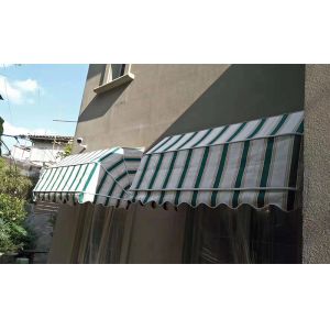 French Retractable Window Awnings Aluminum Folding Dutch Canopy Awning