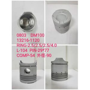 DM100 13216-1120 3AE1 78MM Piston 1121112310 6M61 ME133179