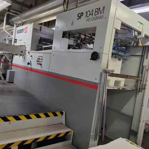 Buy BOBST AUTOPLATINE SP 104 BM H Automatic Die Cutting And Foil Stamping Machine With Hologram at wholesale prices