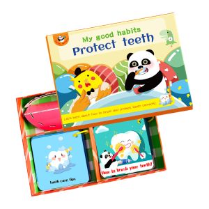 Tooth Brushing Montessori Homeschool Educational Toys For Toddlers