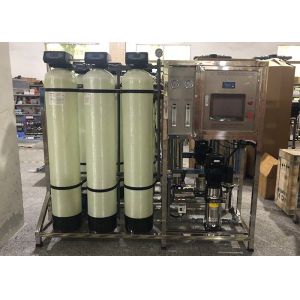 Softener RO Water Treatment System With PLC Touch Screen