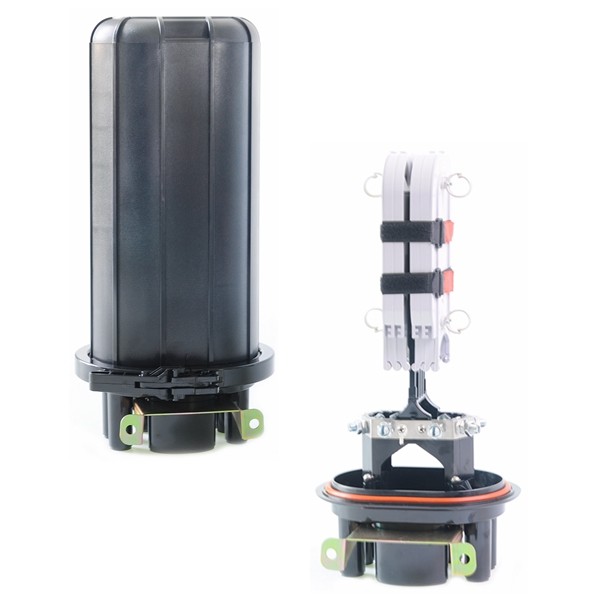 Buy 240 Core FTTH Dome Fiber Junction Box Splice Closure 10 Trays Pole Mounted at wholesale prices