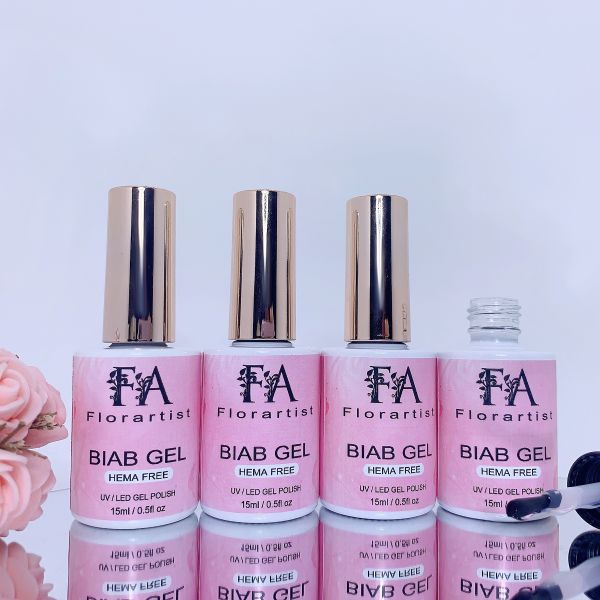 Non-toxic Hema Free UV Gel Builder in a Bottle Sheer Pink Quick Extension Building Gel for Nails Construction