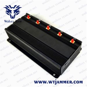 25 Meters 2.4G 4.9G 5.0G 5w Wifi Signal Jammer Device