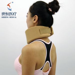 Good quality cervical spine collar breathable surgical collar adjustable soft