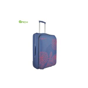600D Polyester Travel Trolley Lightweight Luggage Bag with Skate Wheels