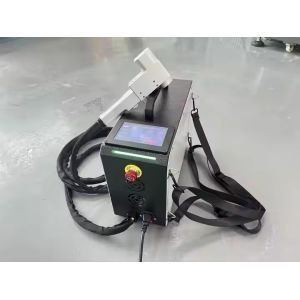 50W 100W 200w Pulse Laser Rust Removal Machine Portable Laser Cleaner for Metal
