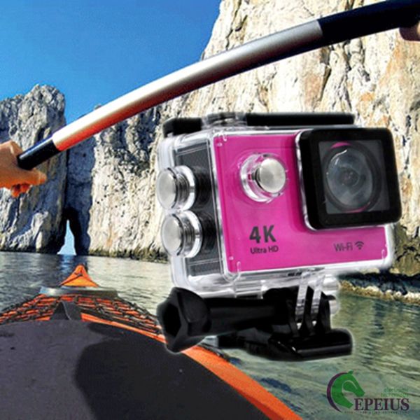 170 Degree Sports Cam Hd Action Camera H9 WiFi With 2.0" Screen SPCA 6350