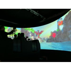 180 Degree RoHS Flight Simulator Projection Screen Matte